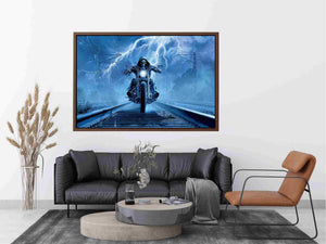 Rider Motorcycle Painting