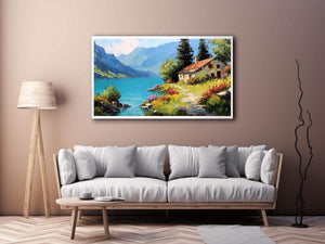 River Cottage Painting
