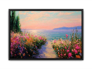 Tranquil Coast Canvas Print