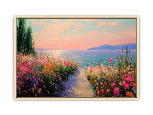 Tranquil Coast Art Print