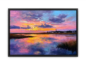 Colorfull sunset Canvas Print