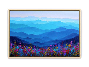 Blue Mountain Horizon Art Print