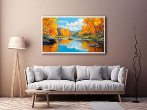 Autum Forest landscape Painting