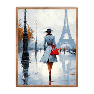Chic Walk in Paris Poster