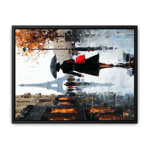 Paris Fashion Stroll Canvas Print