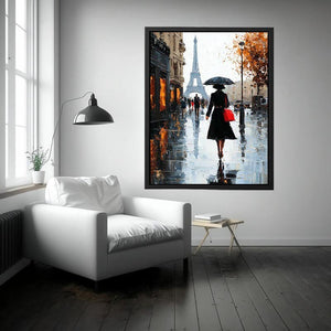 Paris Fashion Stroll Painting