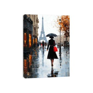 Paris Fashion Stroll Painting