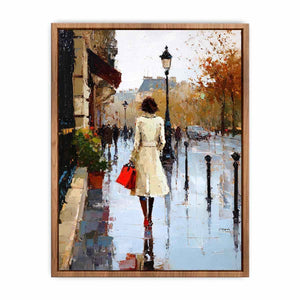 Glamour in Paris Poster