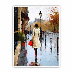 Glamour in Paris Framed Print