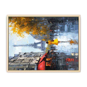 Elegant Walk in Paris Art Print