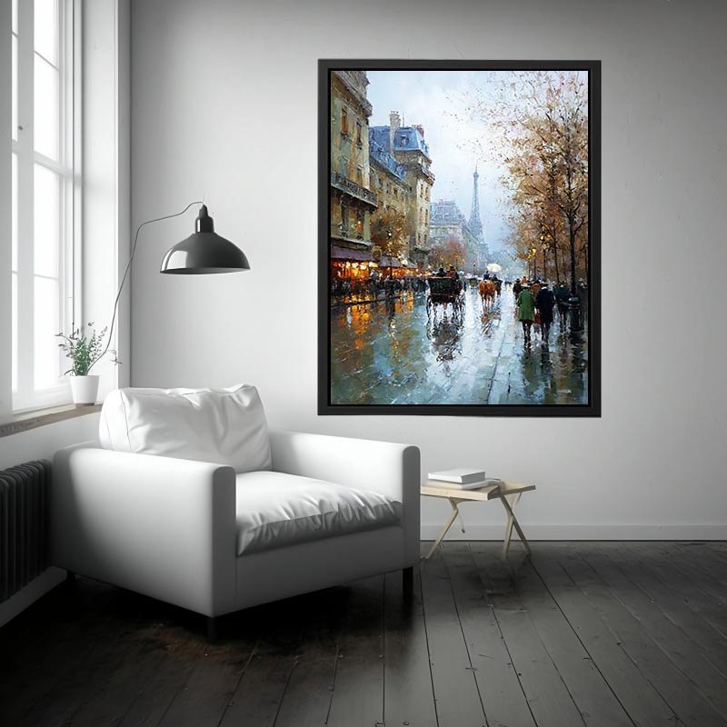 Paris Dreamscape Painting