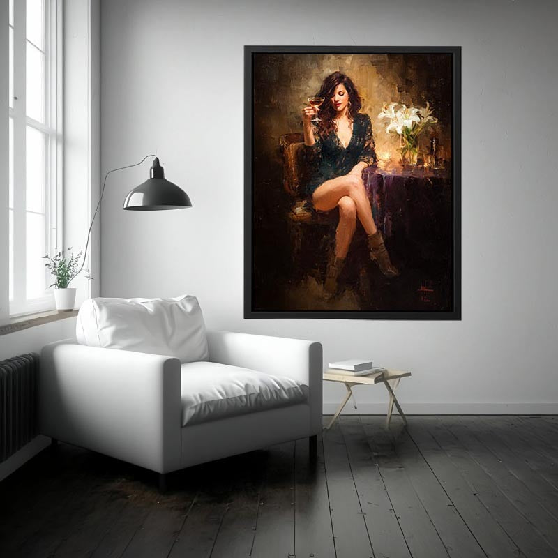 Wine & Elegance Painting