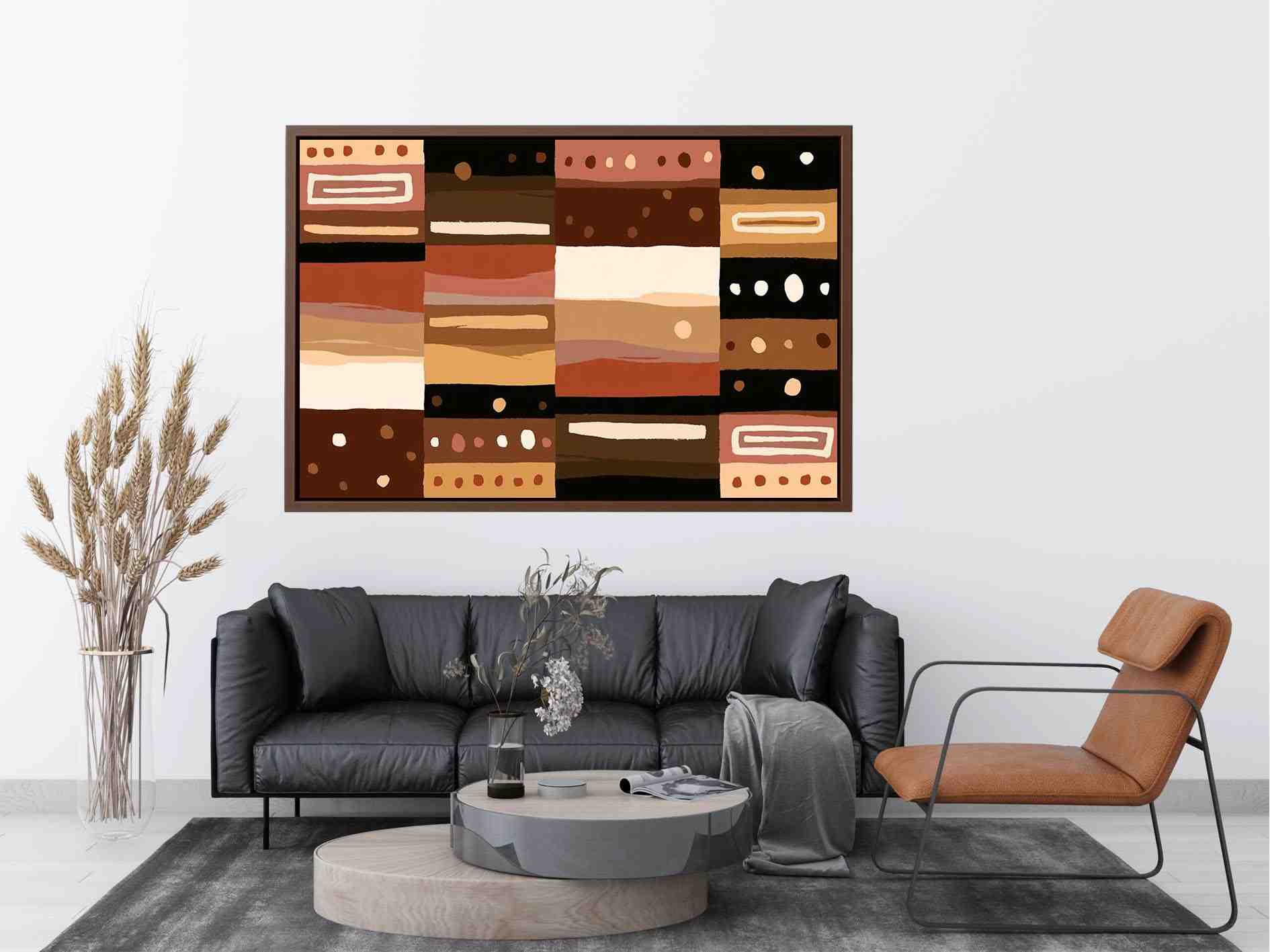 Minimalist Dreamtime Painting