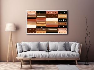 Minimalist Dreamtime Canvas Print