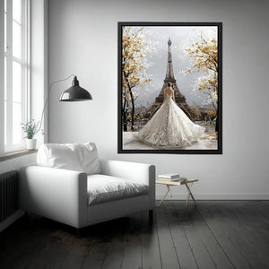 Wedding Dress Painting
