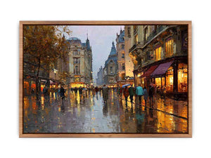 Paris Glow Poster