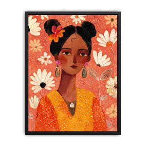 Blossomed Grace Poster