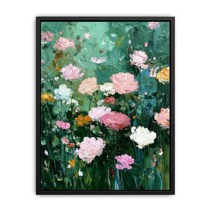 Petal Silhouette Poster