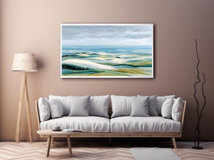 Abstract landsape Painting
