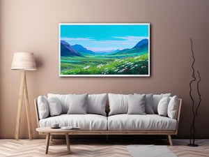 Vibrant Natural Garden Canvas Print