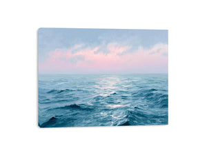 Endless Blue Framed Print