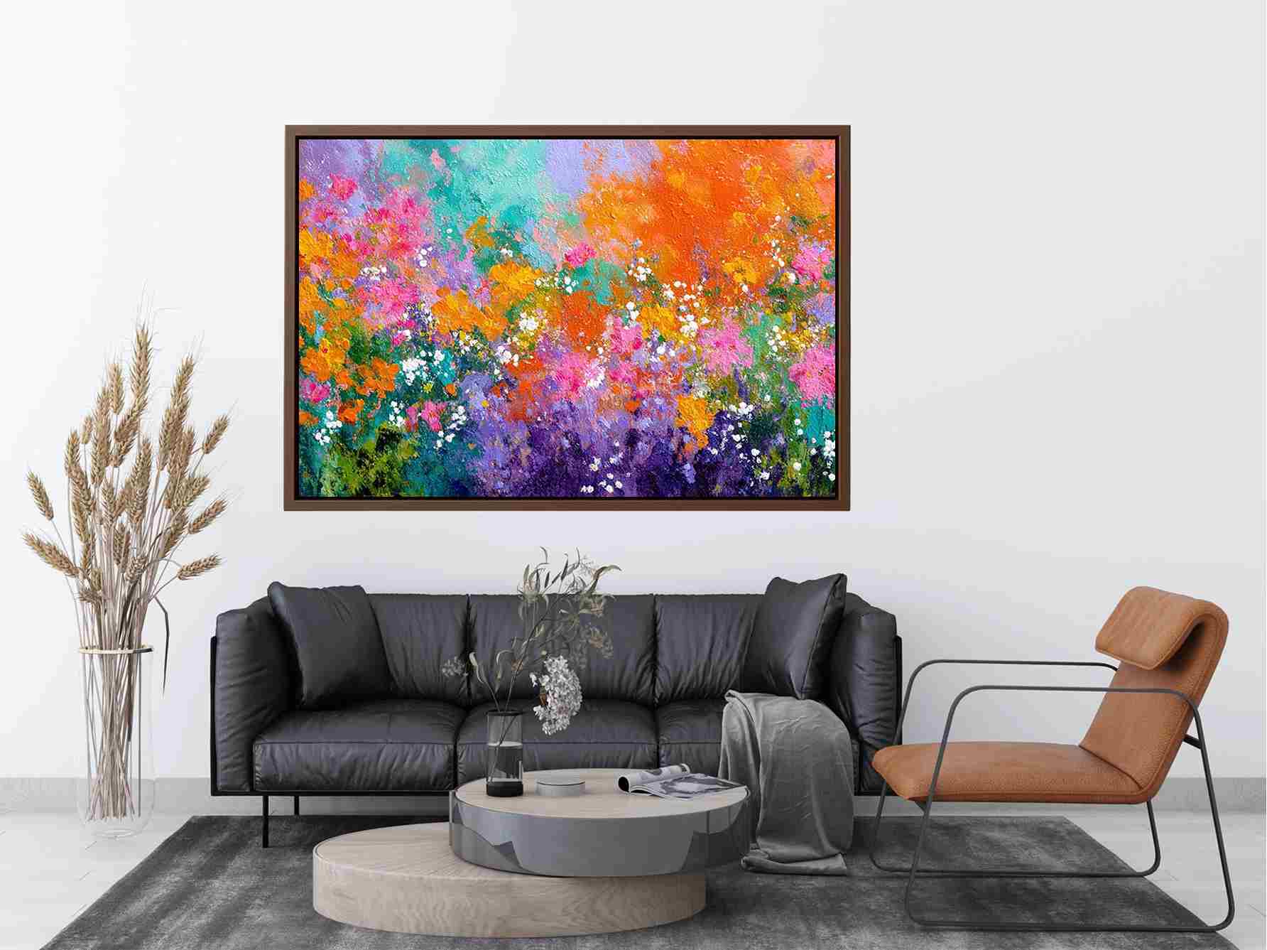 Color Flow Painting