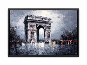 Arc De Triomphe Paris Canvas Print