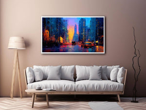 Newyork Abstract Canvas Print