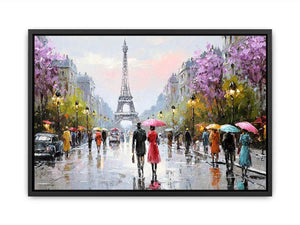 Paris Rainwalk Poster