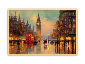 London Clock tower Streched canvas