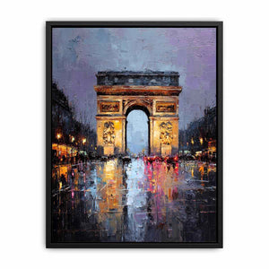 Arc De Triomphe Paris Canvas Print