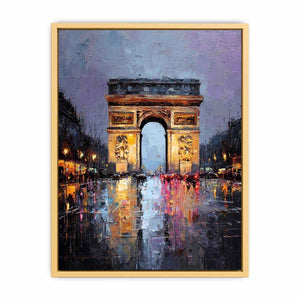 Arc De Triomphe Paris Streched canvas