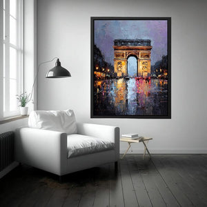 Arc De Triomphe Paris Painting