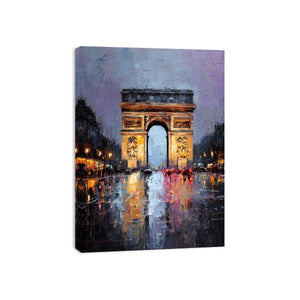 Arc De Triomphe Paris Painting