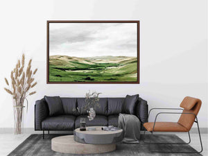 Green Hill Painting