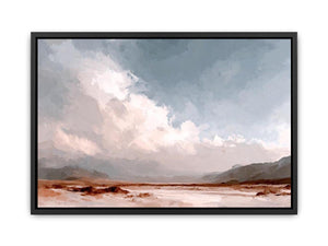 Tranquil Desert Sky Canvas Print