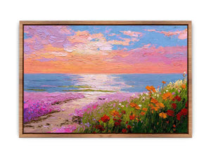 Coastal Wildflowers Poster