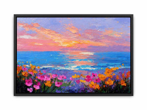 Seaside Blossoms Canvas Print