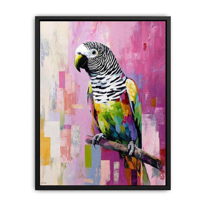 Exotic Parrot Canvas Print