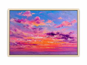 Pastel Abstract Sky Art Print