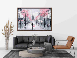 Paris in Bloom Painting