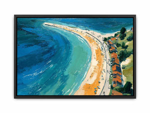 Serene Shoreline Canvas Print