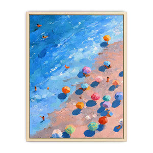 Contemporary Coastal Abstract Art Print