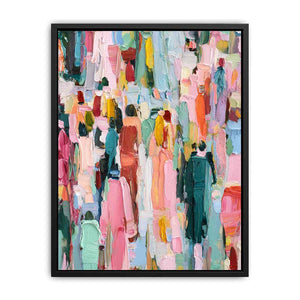 Horizon of Waves Canvas Print
