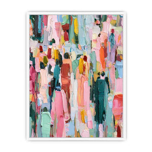 Horizon of Waves Framed Print