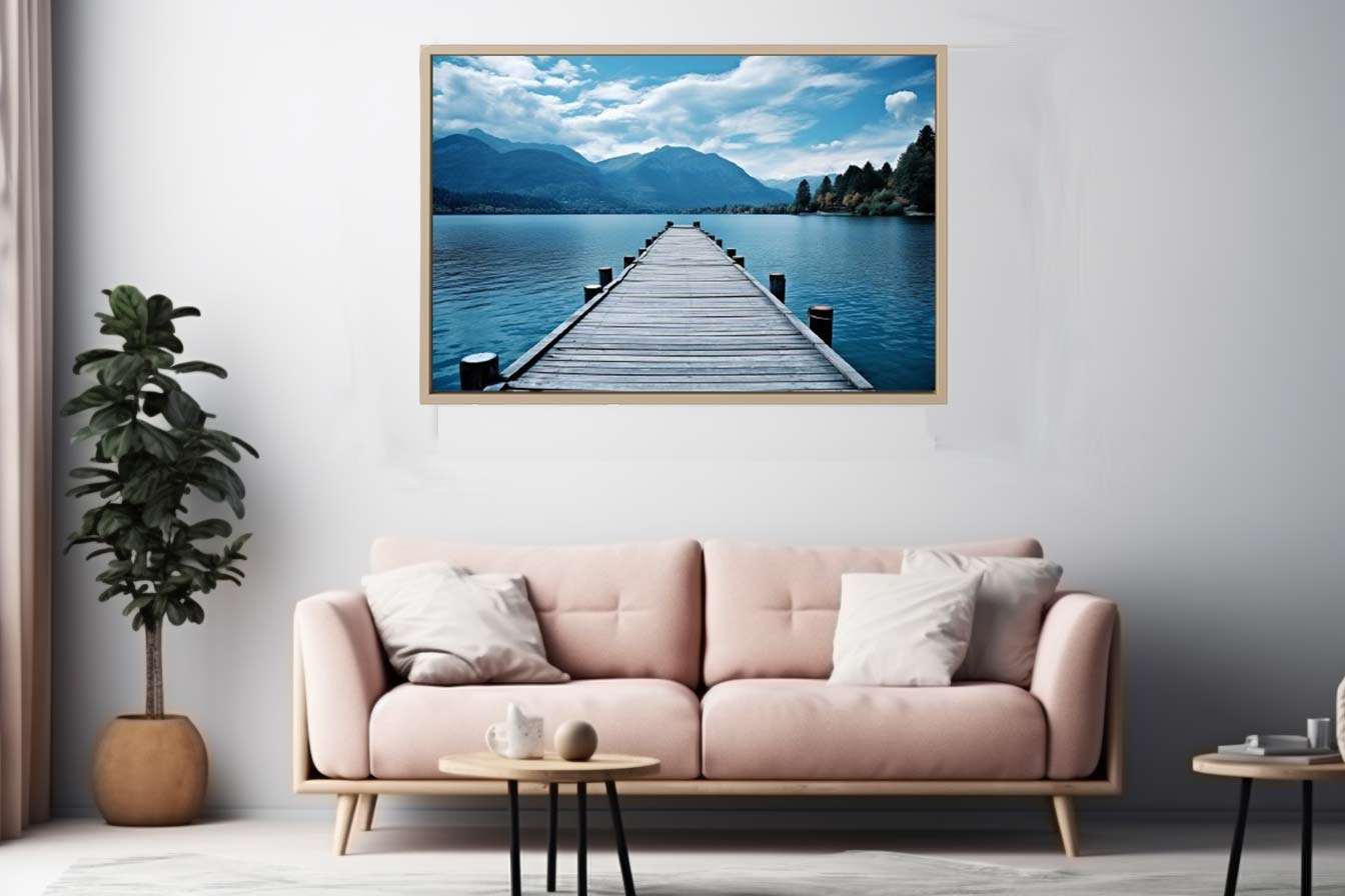 Calm Jetty Art Print