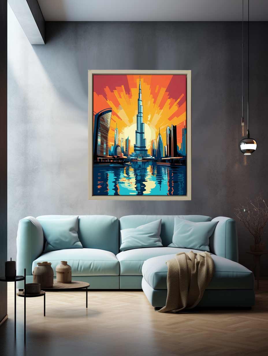 Burj Khalifa, Dubai-Pop