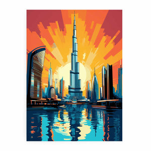 Burj Khalifa, Dubai-Pop