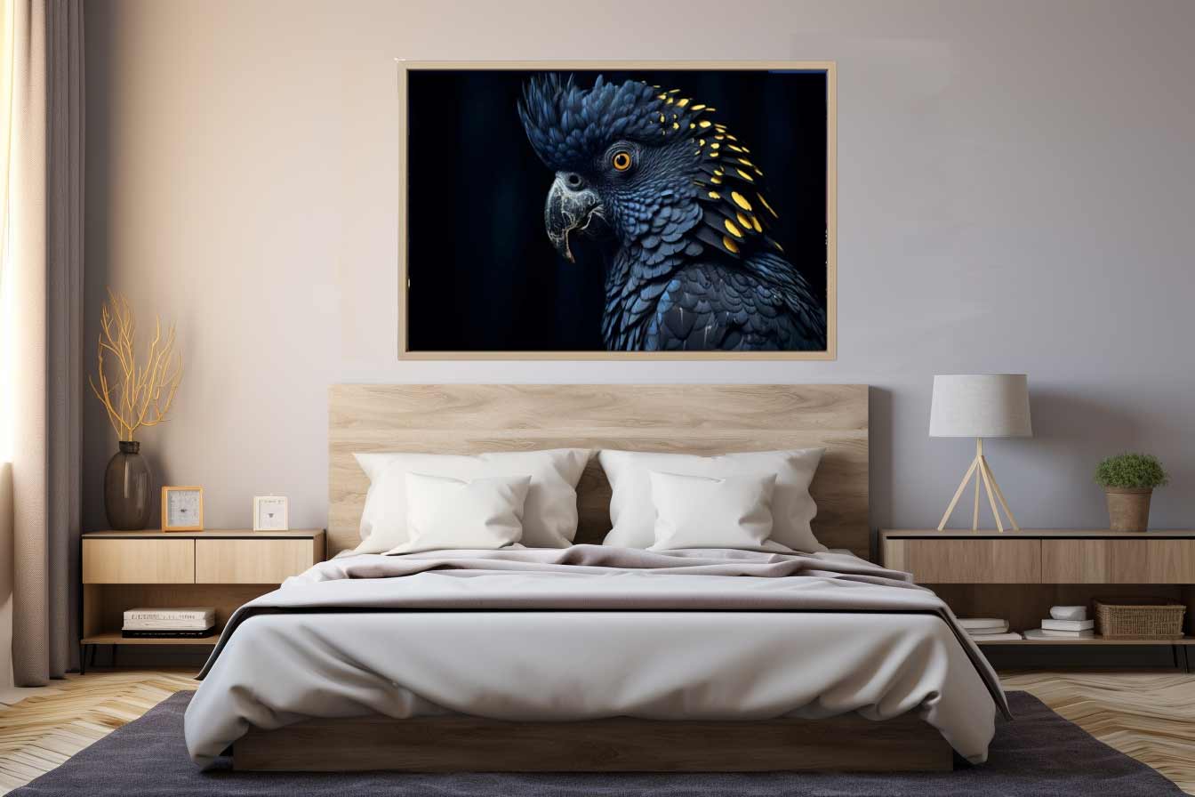 Cockatoo The Black Bird