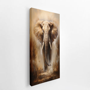 Elephant Art canvas Print